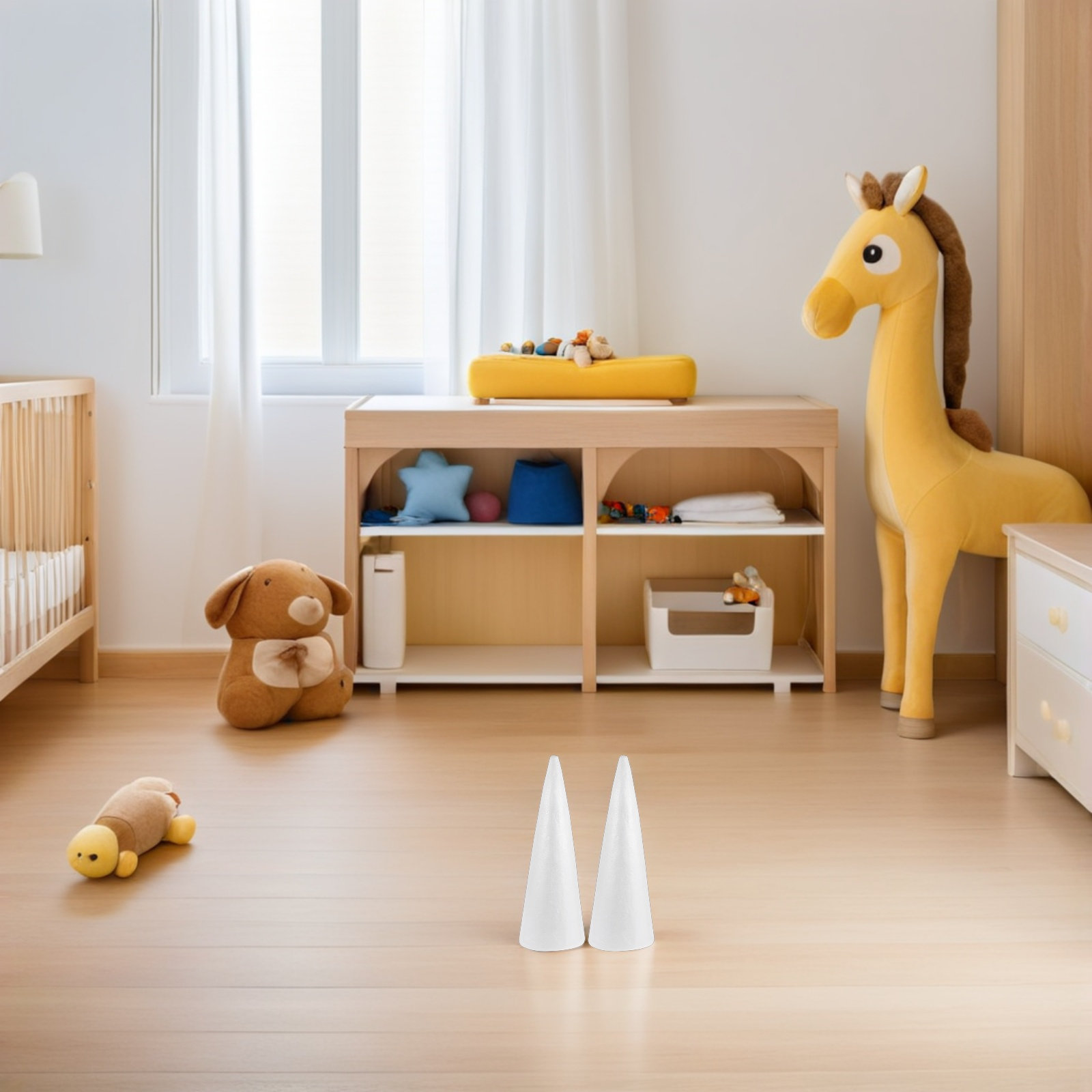 Art Craft Preschool - 2 шт. пенопластовые конусы в форме