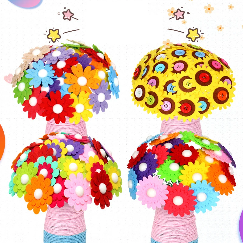Art Craft Kits For Kids - Набор для рукоделия с пуговицами и
