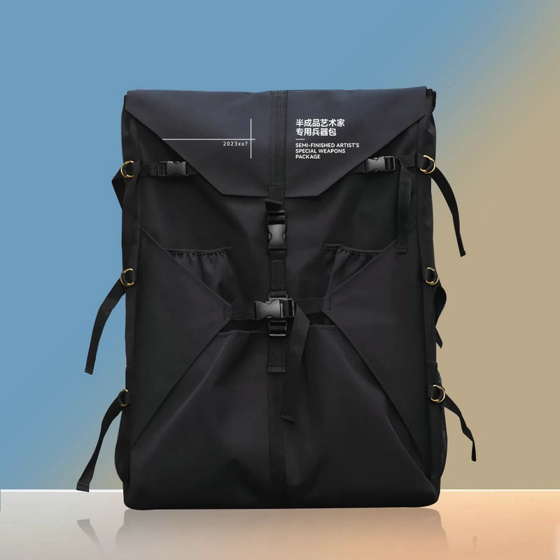 Art Portfolio Bag - Модная черная сумка для рисования A2,