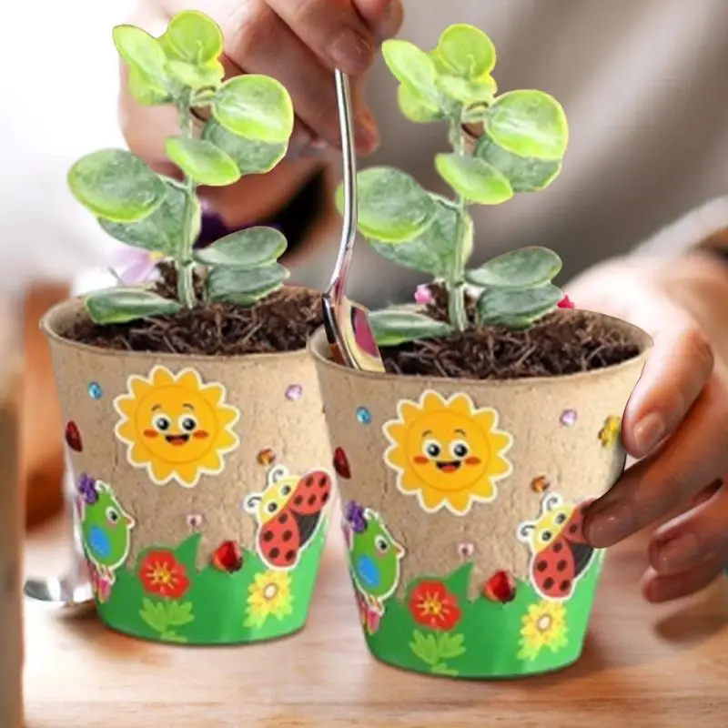 Art And Craft For Nursery - Набор для творчества: Цветочный горшок из