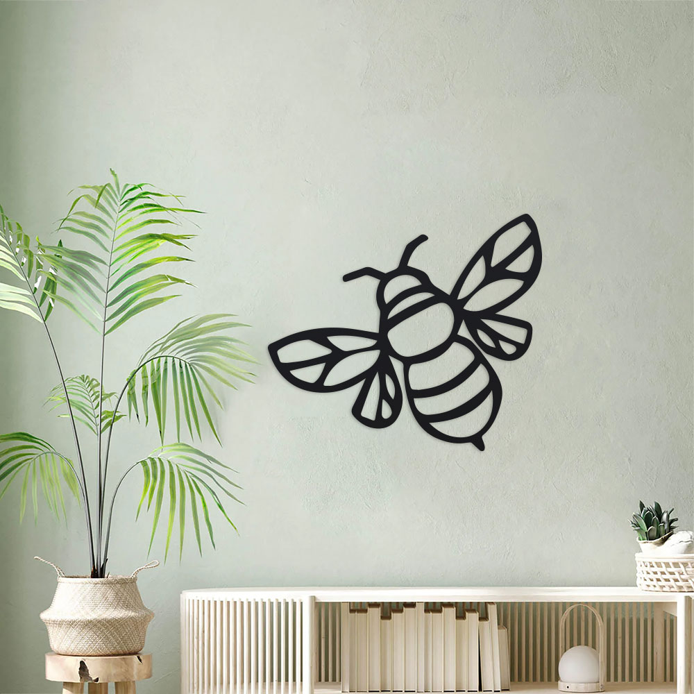Art And Craft For Nursery - Набор металлических табличек «Очаровательный пчелиный улей»