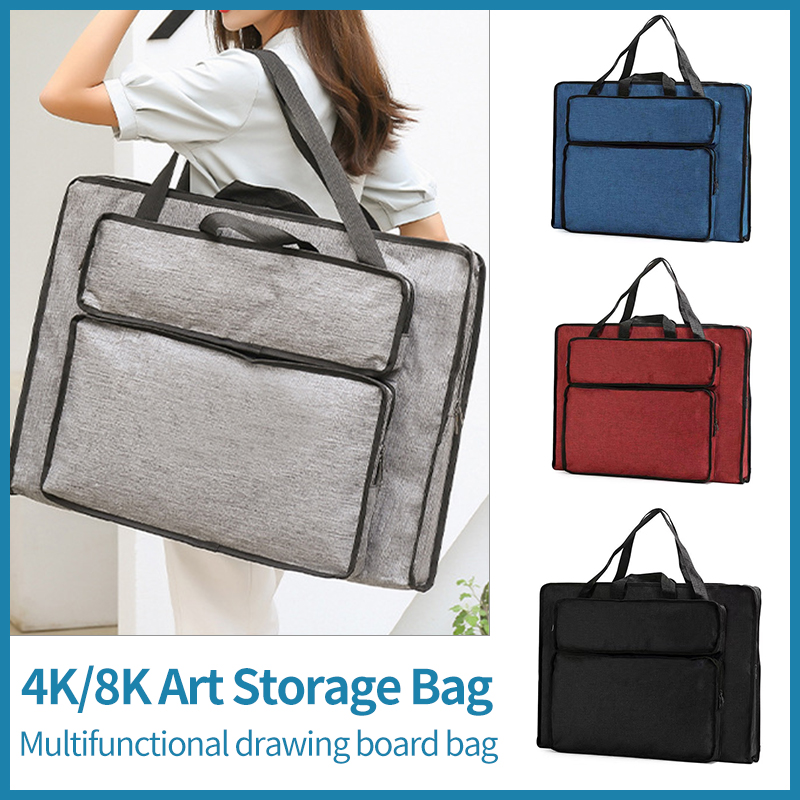 Art Portfolio Bag - Водонепроницаемая нейлоновая сумка для рисования 8K/4K,