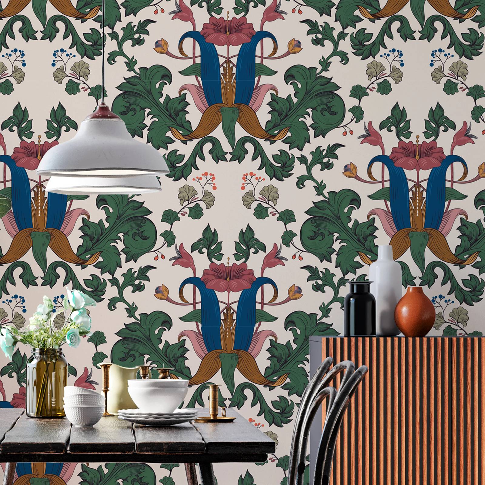 Art Craft William Morris - Обои в стиле Уильяма Моррис, настенная