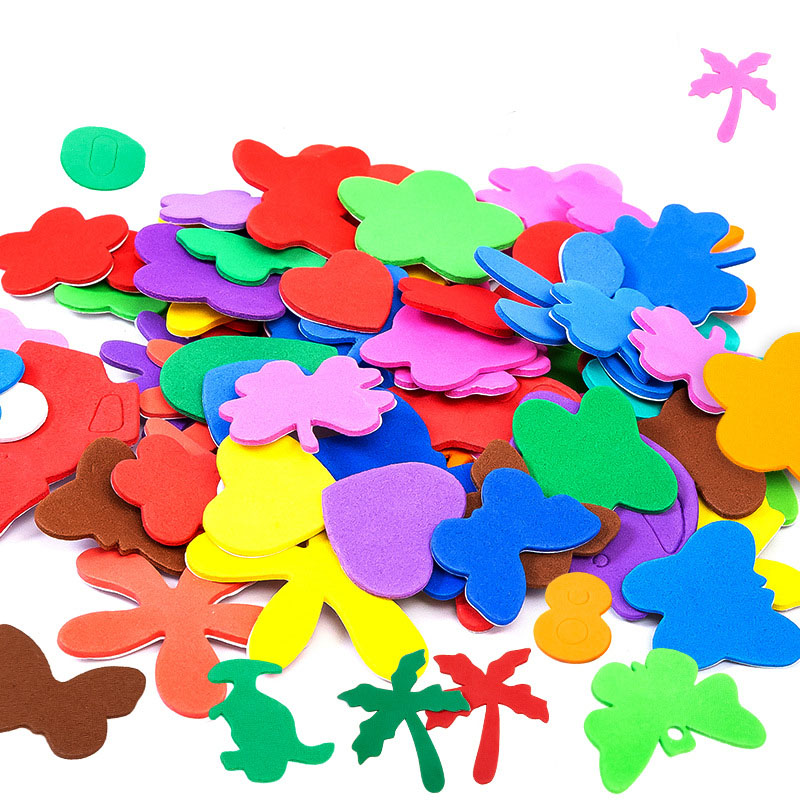 Art Craft Classes - 1/10 пакетов, разноцветные наклейки из ЭВА,