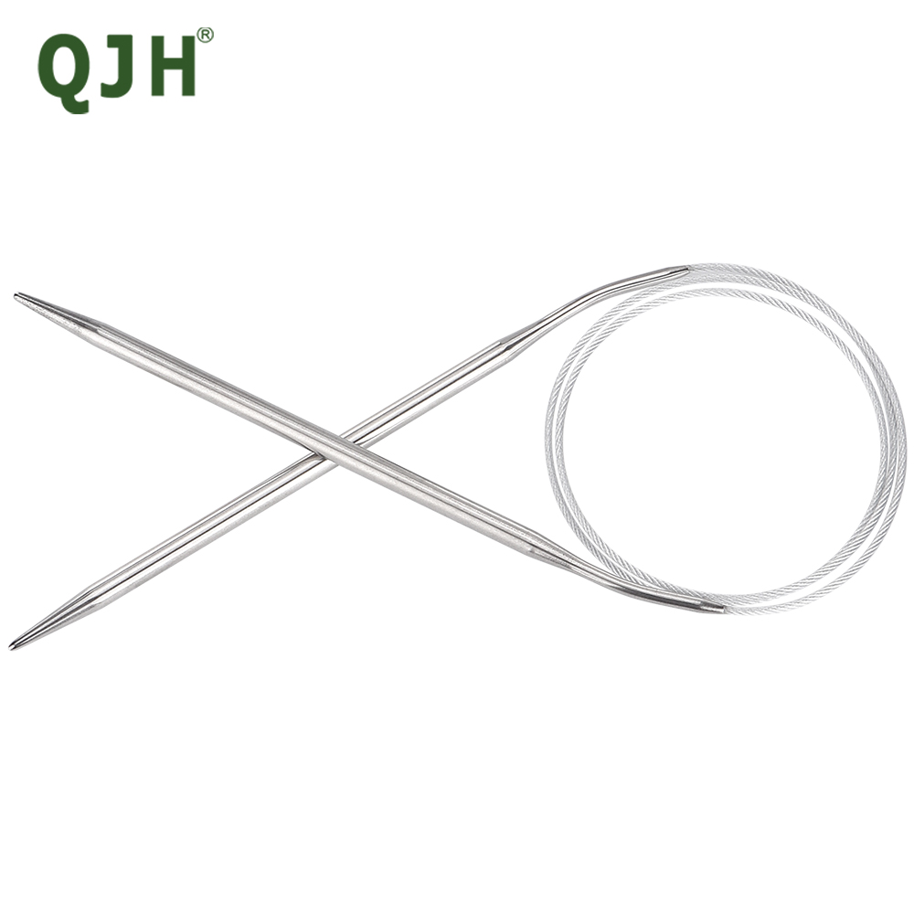 Knitting Needle Circular - Эргономичная фиксированная круглая спица и линейка