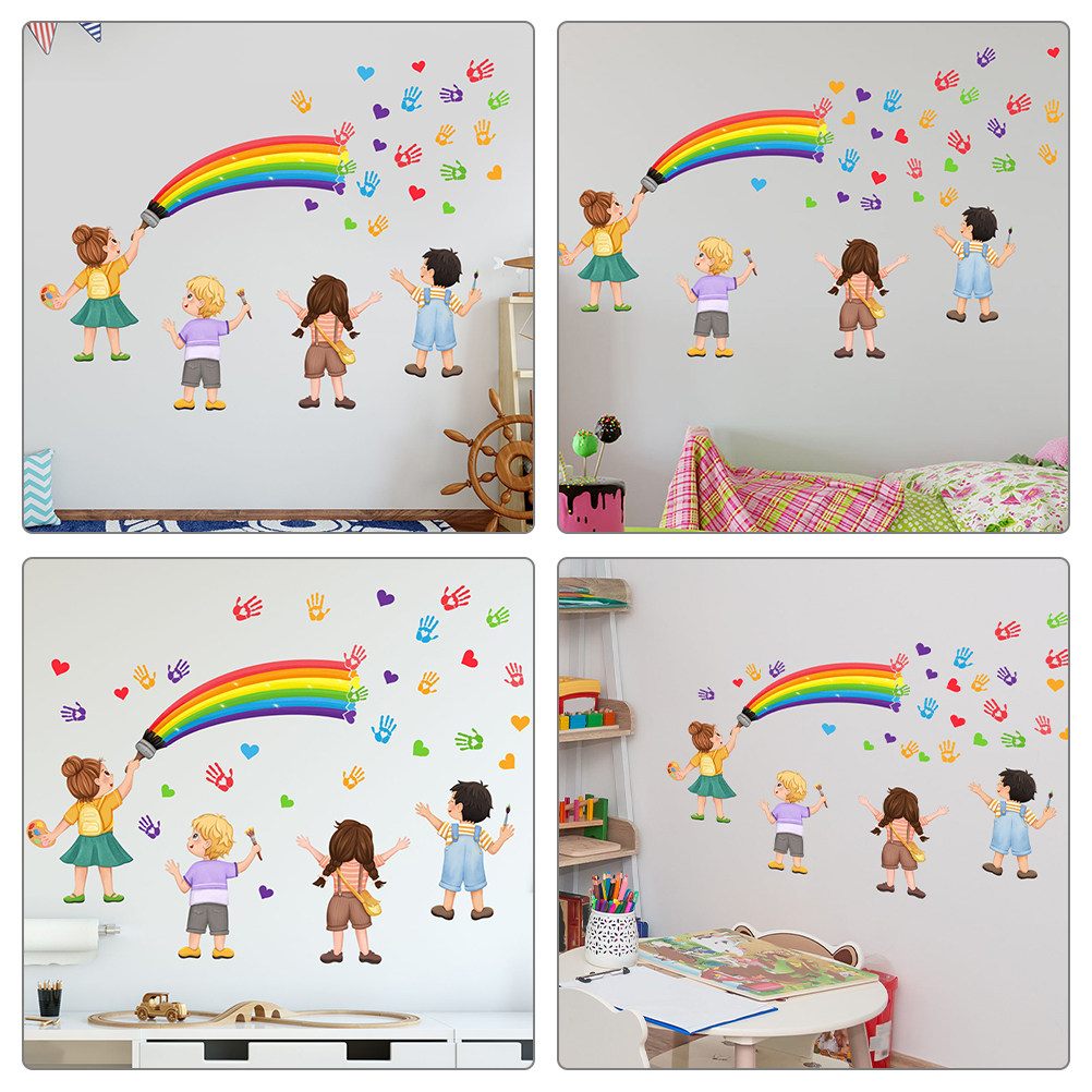 Art And Craft For Nursery - Набор для творчества: Наклейки-радуга для декора