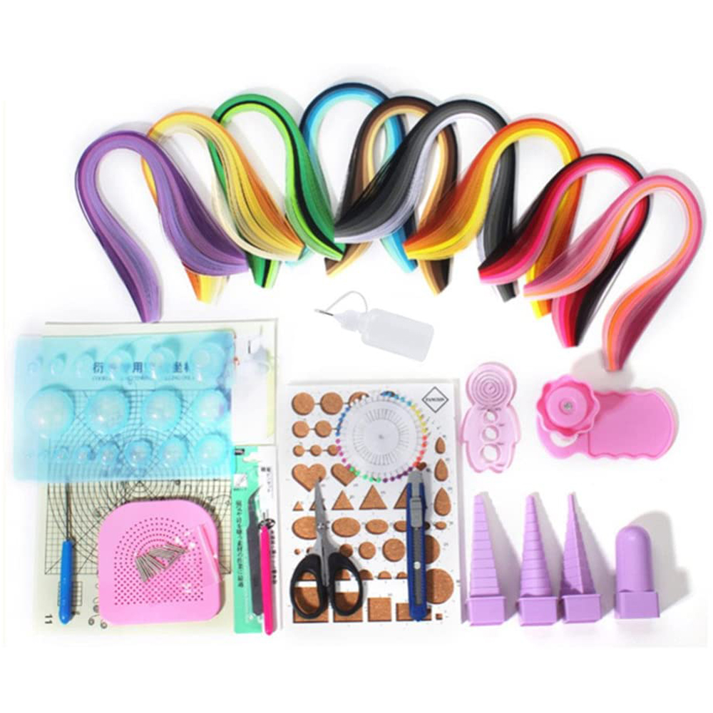 Quilling Paper Strips - Бумажный Набор для квиллинга 18 видов