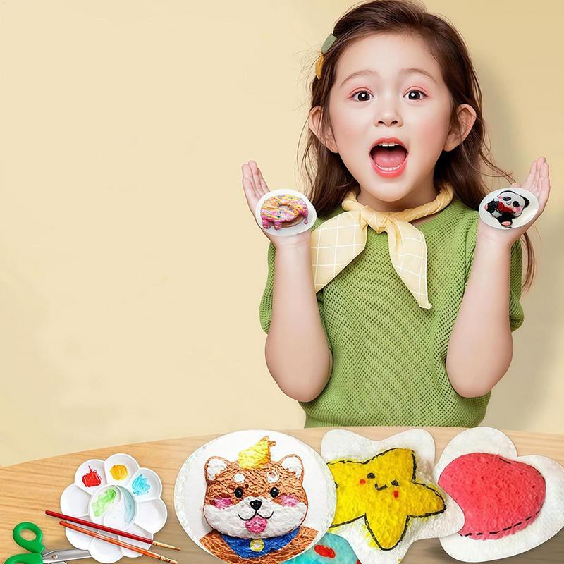Art Craft Preschool - Пенопластовая краска для поделок, набор сенсорной