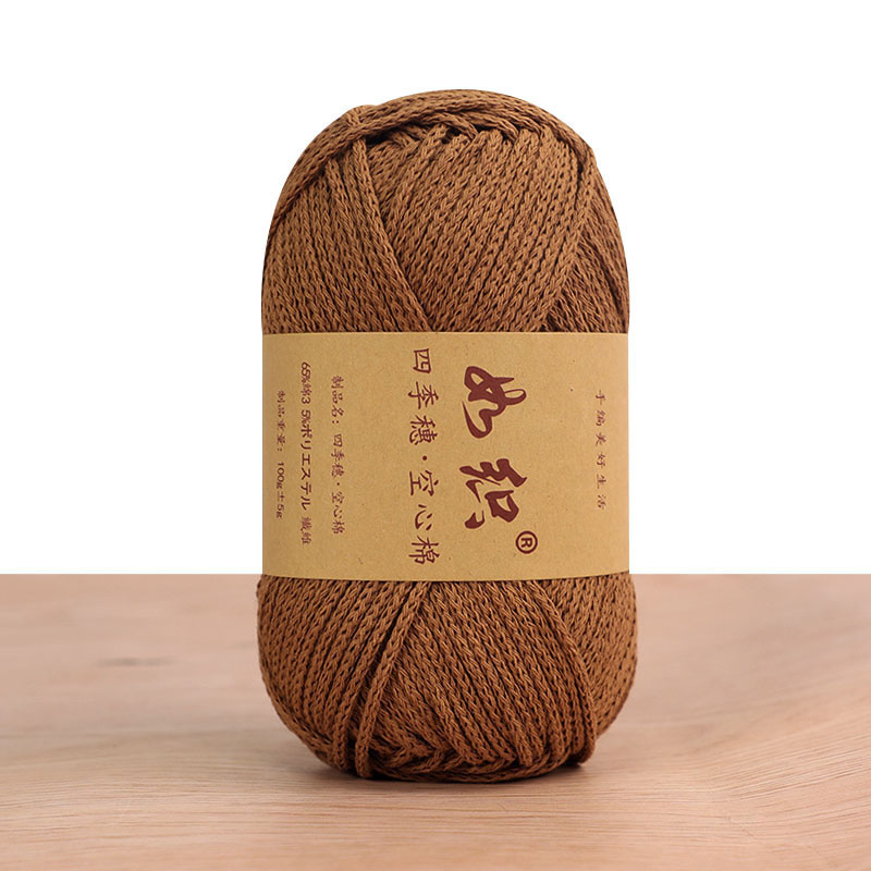 85 м/рулон, 100 г, пряжа для в – обзор и цена Macrame Cord Cotton