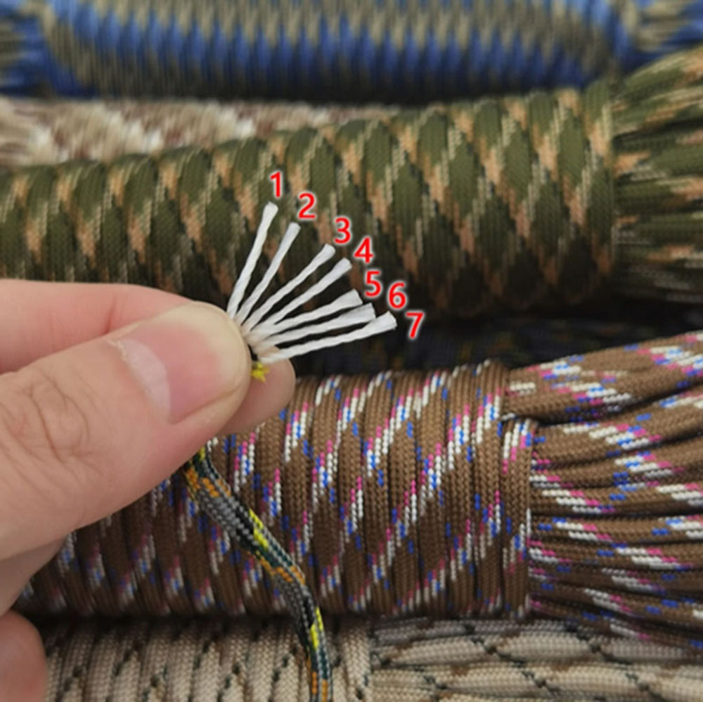 1 шт. паракорд 550, парашютный – обзор и цена Macrame Cord Cotton