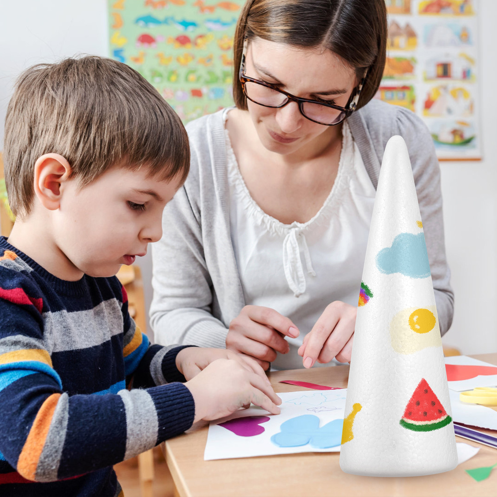 2 шт. пенопластовые конусы в ф – обзор и цена Art Craft Preschool