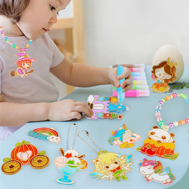 DIY Хрустальная краска Набор д – обзор и цена Art Craft Kits For Kids