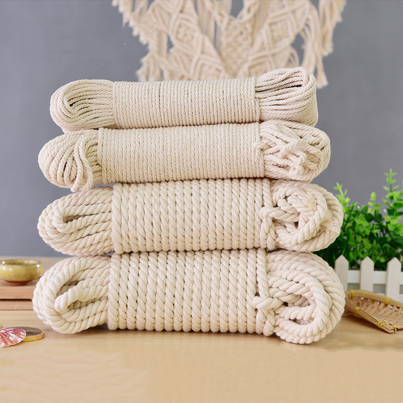 Плетеная веревка из натурально – обзор и цена Macrame Cord Cotton