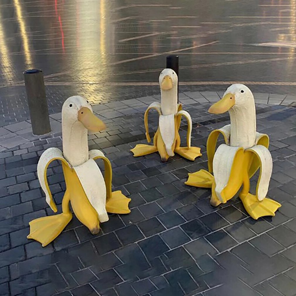 Банановая утка, креативный сад – обзор и цена Art Craft Duck