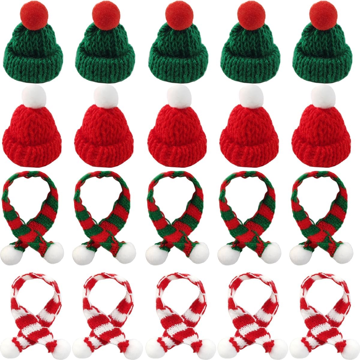 32 шт., мини-вязаная шапка, ми – обзор и цена Art Craft Christmas Tree