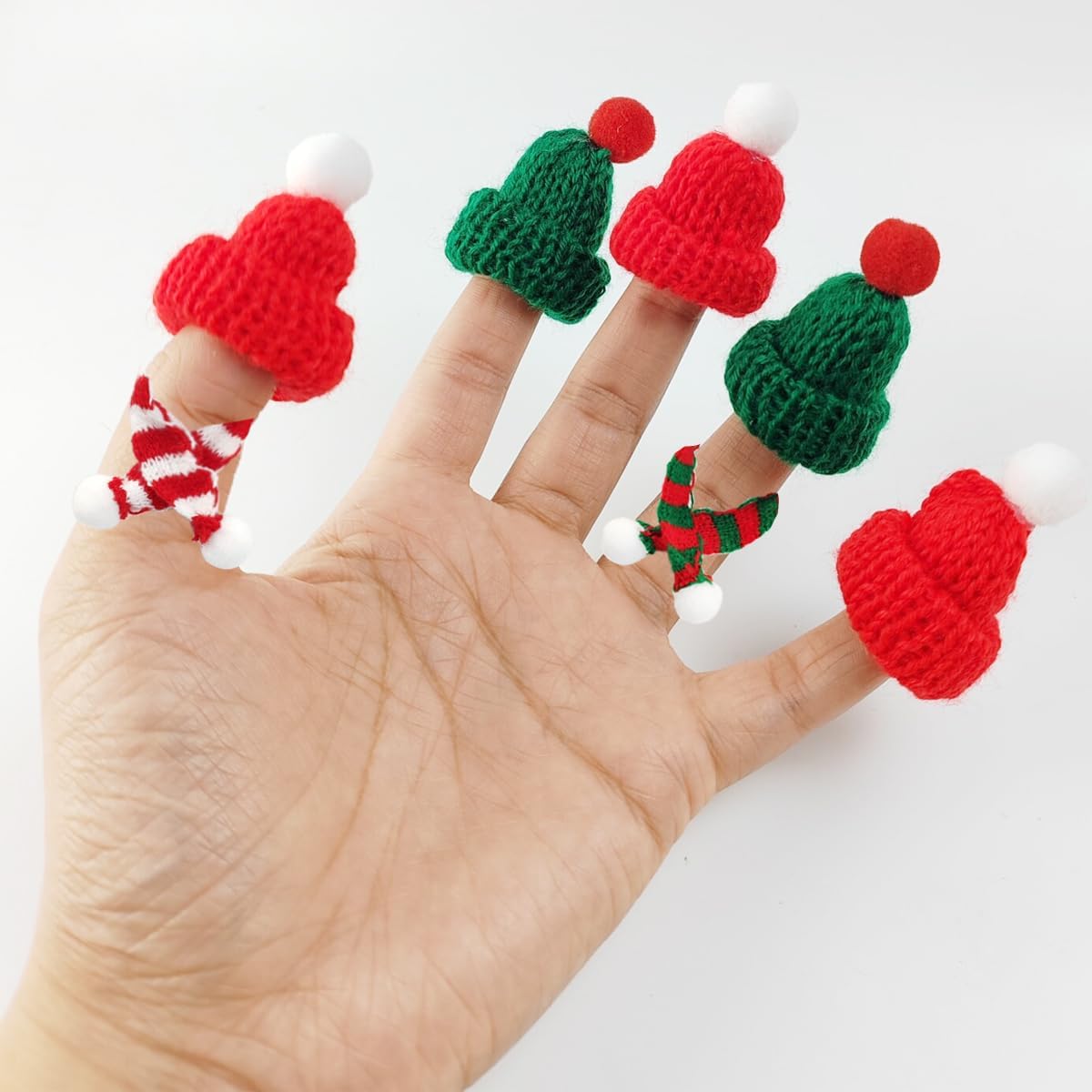 32 шт., мини-вязаная шапка, ми – обзор и цена Art Craft Christmas Tree
