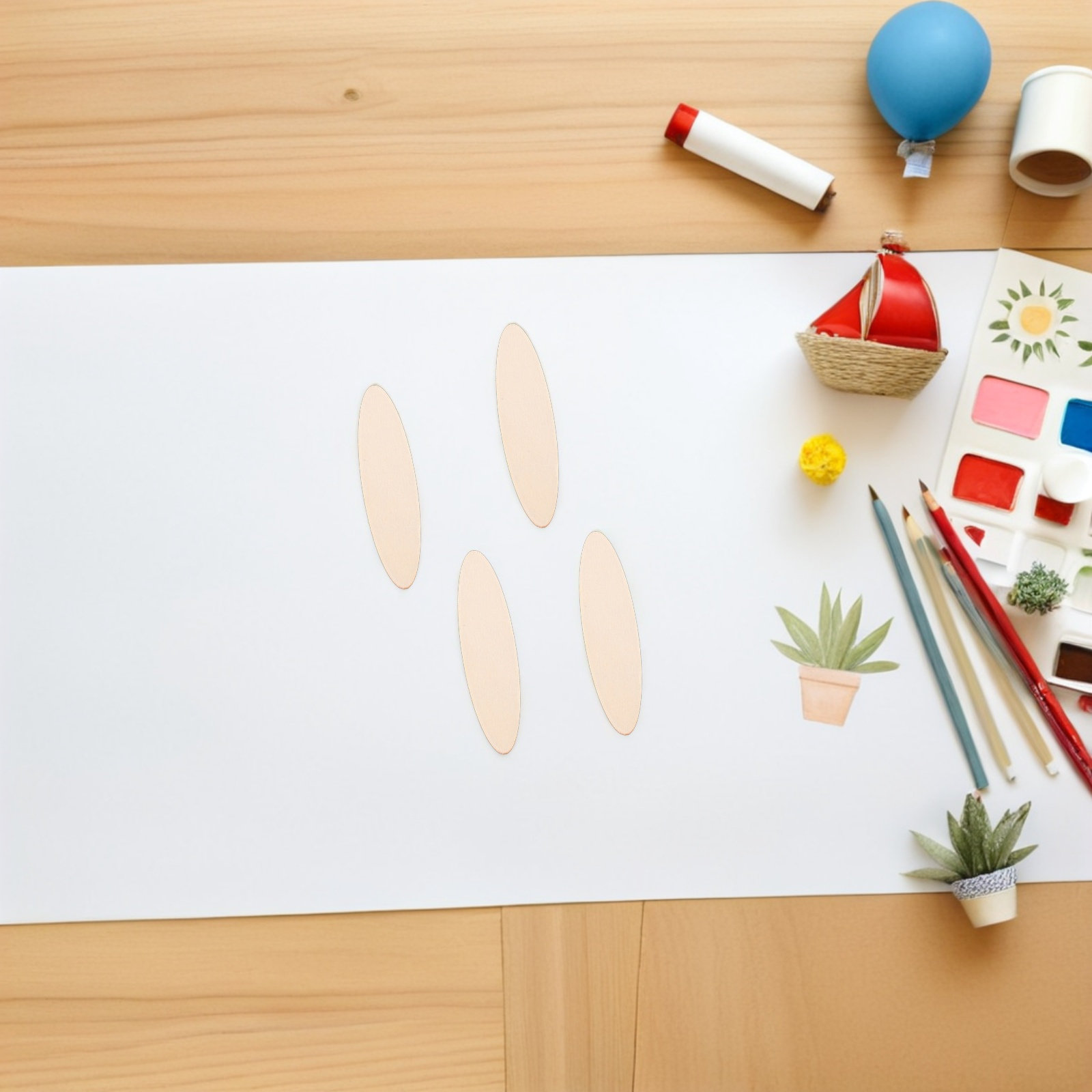 40 шт. необработанных овальных – обзор и цена Art Craft Classes