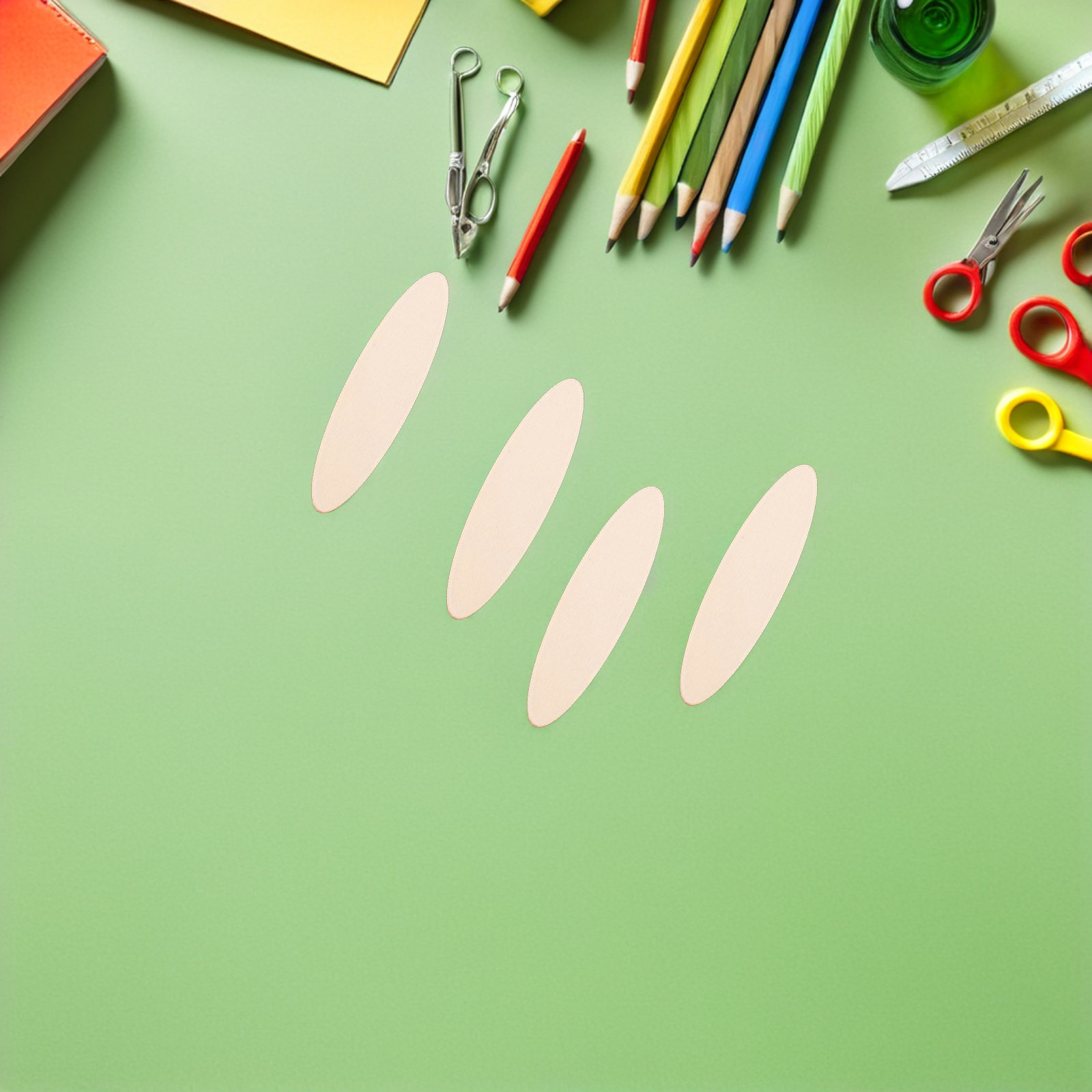40 шт. необработанных овальных – обзор и цена Art Craft Classes