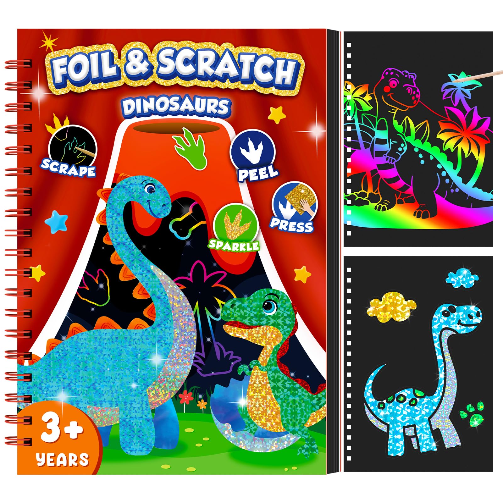 Художественная книга с царапин – обзор и цена Art Craft Kits For Kids