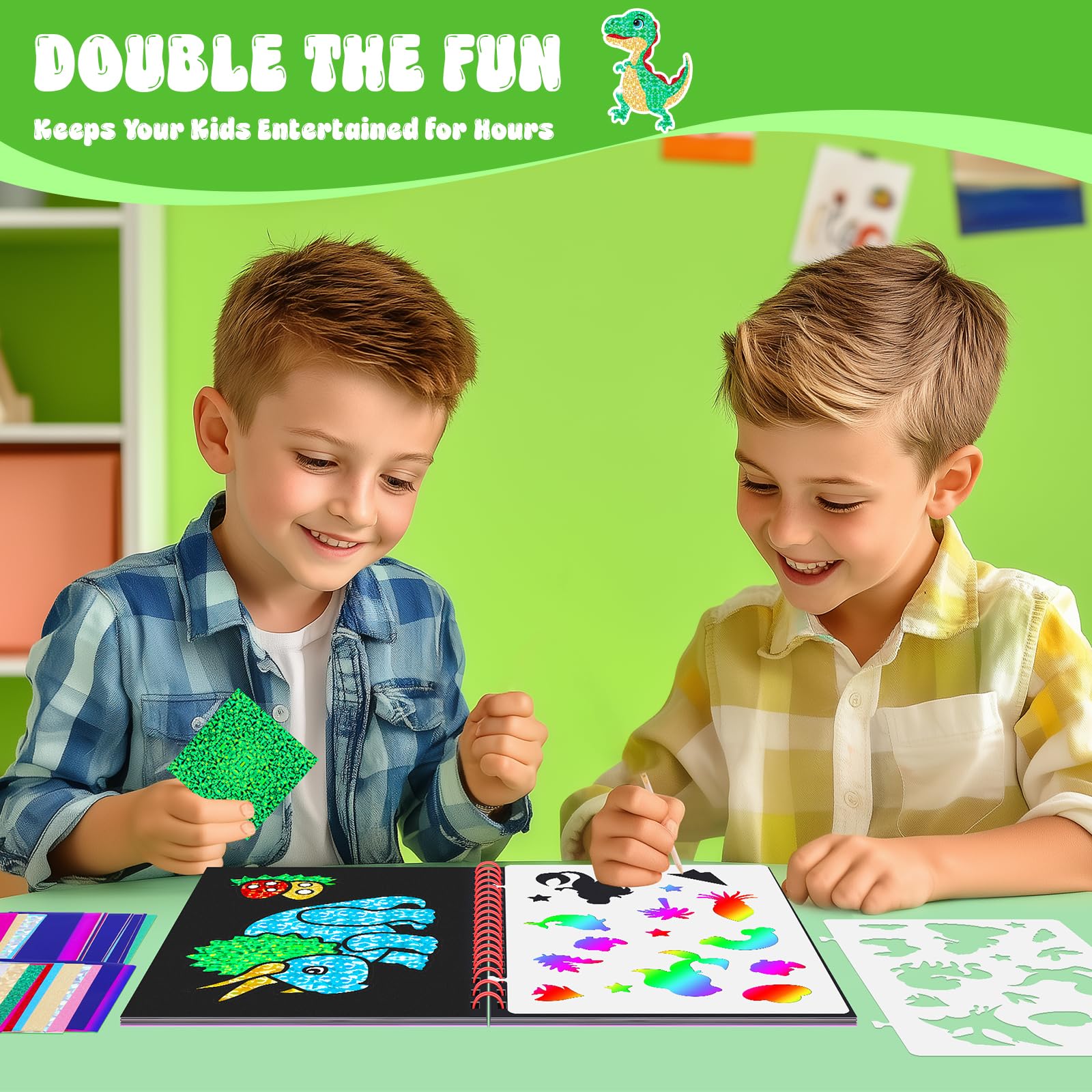 Художественная книга с царапин – обзор и цена Art Craft Kits For Kids