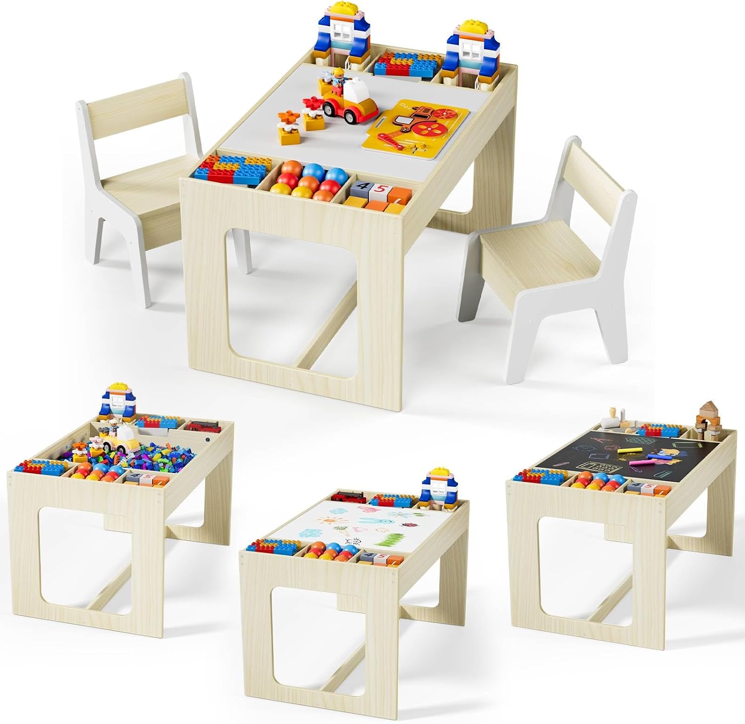 Детский набор 3-в-1: стол и ст – обзор и цена Art And Craft For Nursery