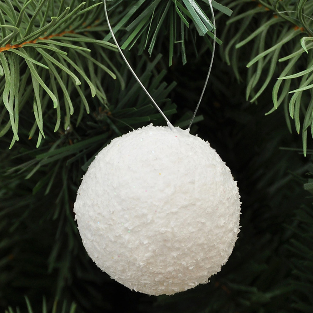 Набор из 6 белых плотных шаров – обзор и цена Art Craft Christmas Tree