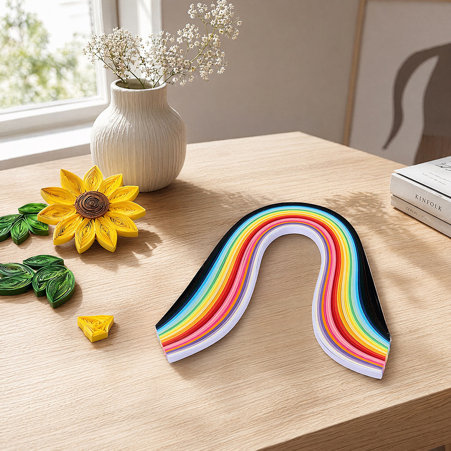 36 цветов, 260 листов бумаги д – обзор и цена Quilling Paper Strips