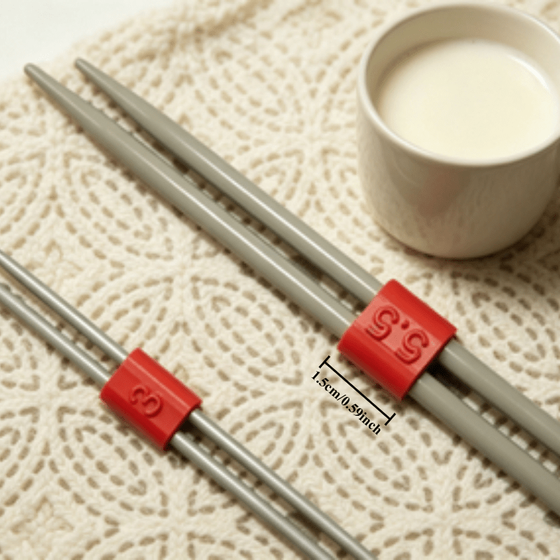 Маркеры-накладки для вязальных – обзор и цена Knitting Needle Circular