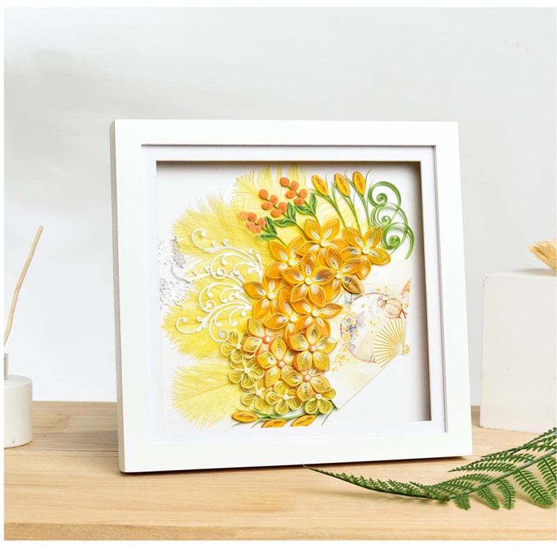 Бумажный веер с перьями для ху – обзор и цена Quilling Paper Strips
