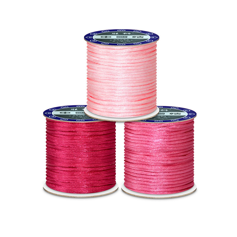 Красная нейлоновая нить для бр – обзор и цена Macrame Cord Cotton