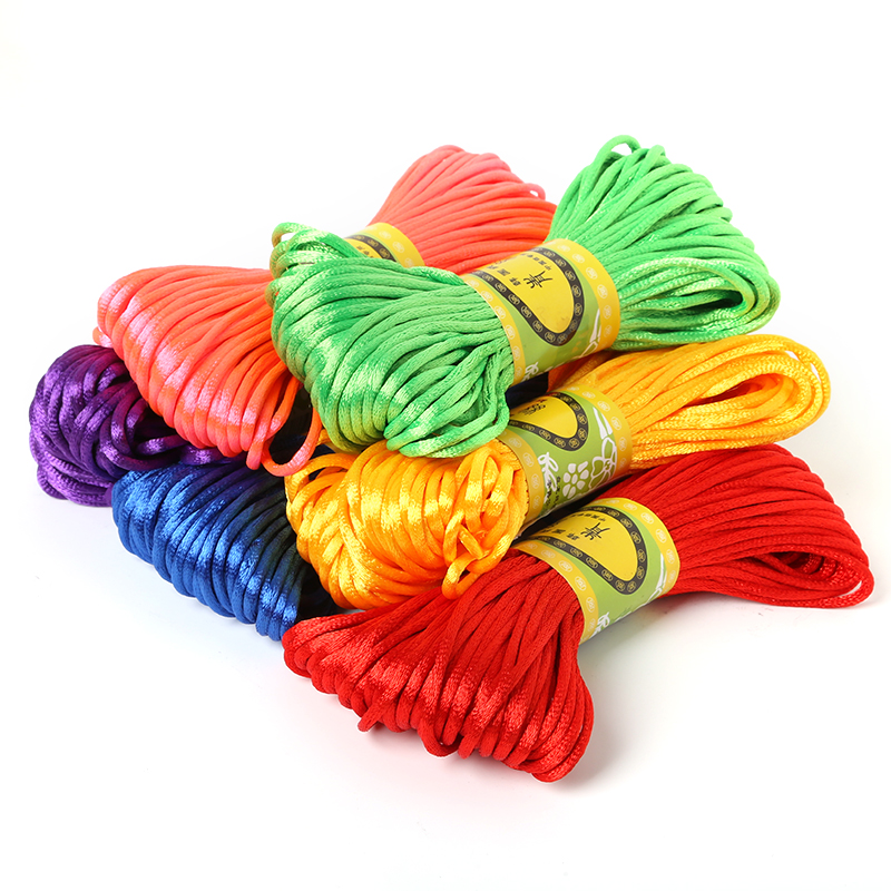 Мягкий атласный Шелковый Макра – обзор и цена Macrame Cord Cotton