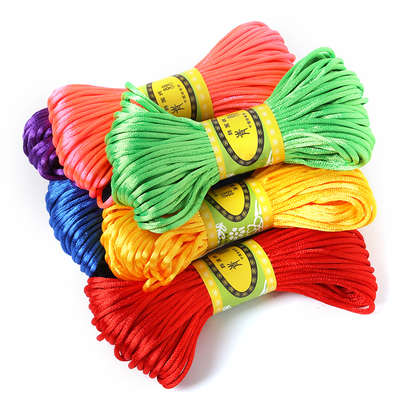 Мягкий атласный Шелковый Макра – обзор и цена Macrame Cord Cotton