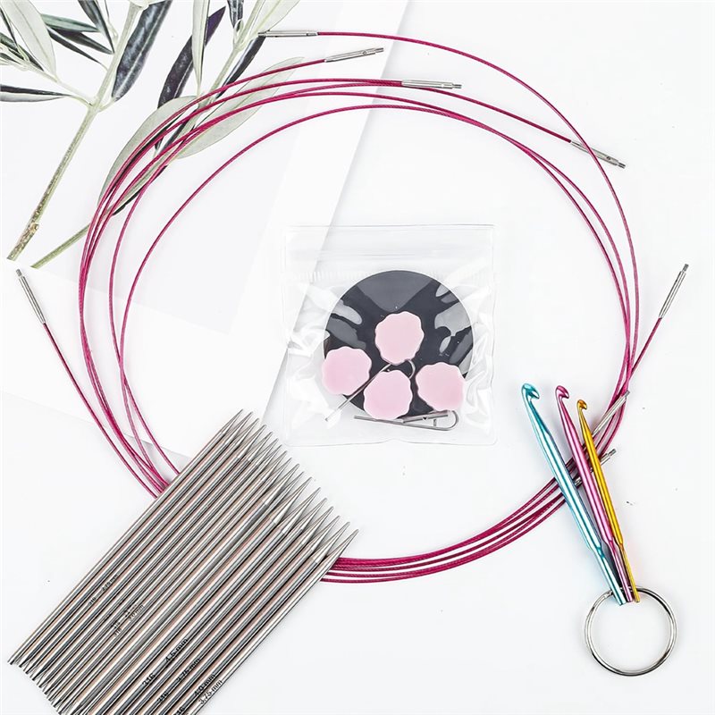 Набор сменных круговых спиц дл – обзор и цена Knitting Needle Circular