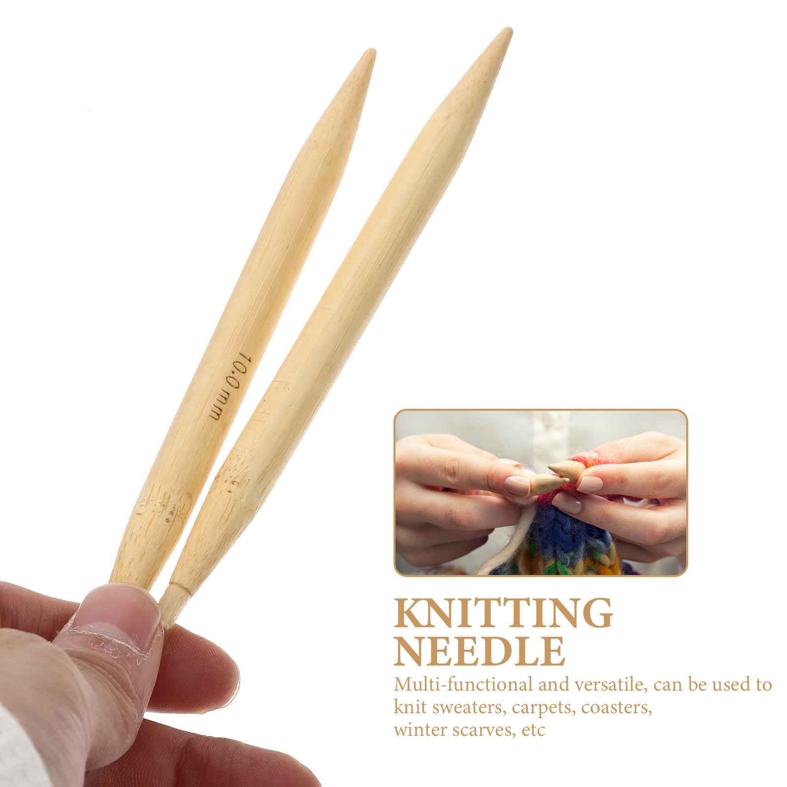 Гладкие деревянные круговые сп – обзор и цена Knitting Needle Circular