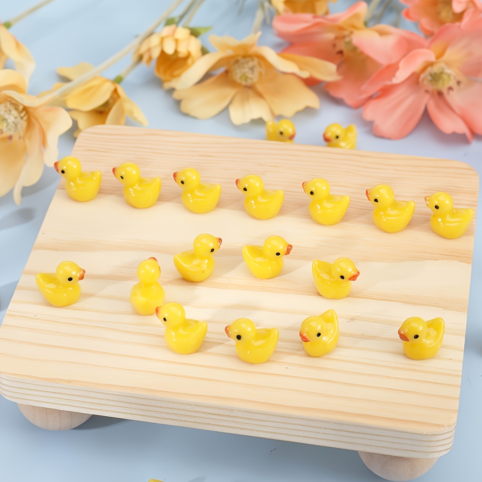 100 шт. желтых мини-утят из см – обзор и цена Art Craft Duck