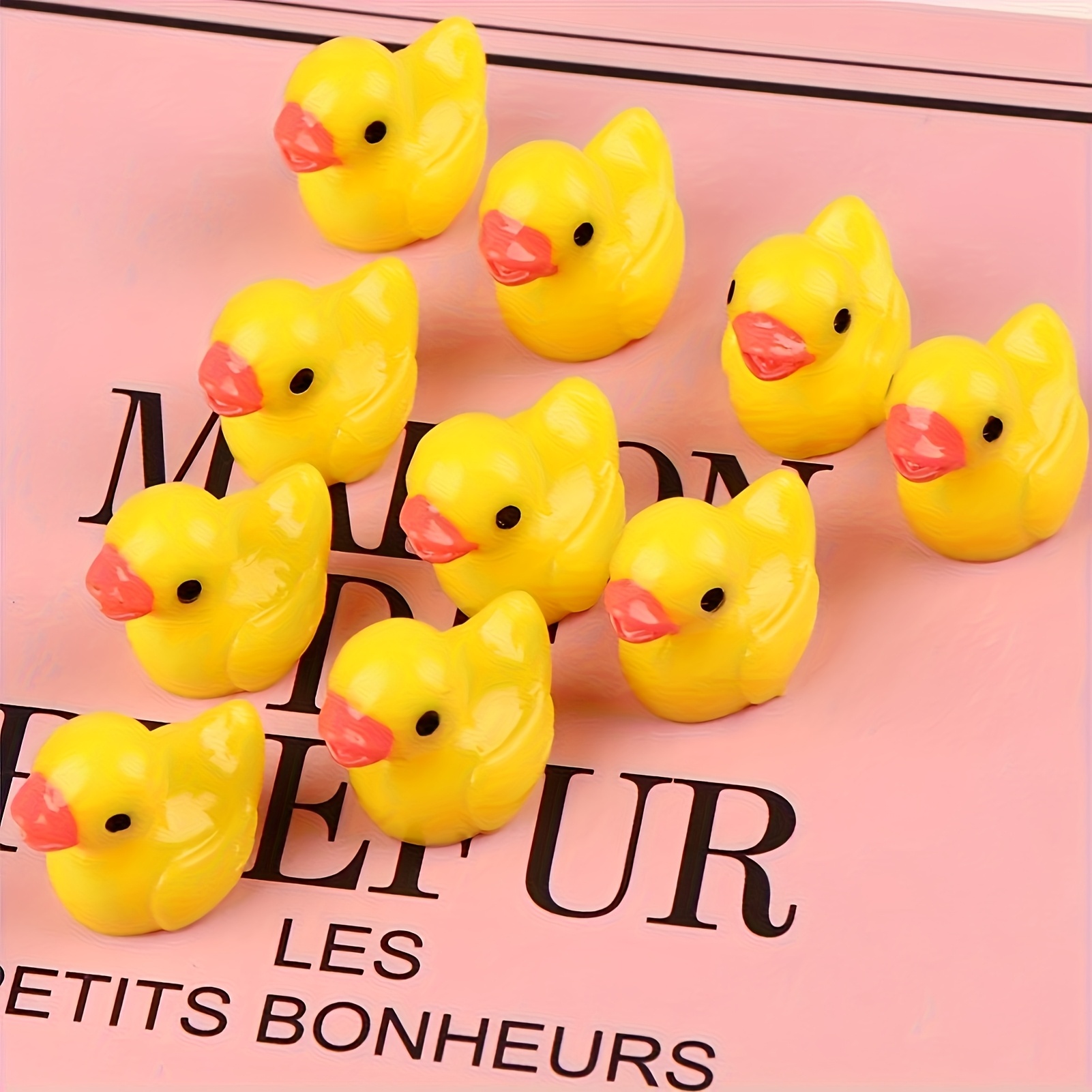 100 шт. желтых мини-утят из см – обзор и цена Art Craft Duck