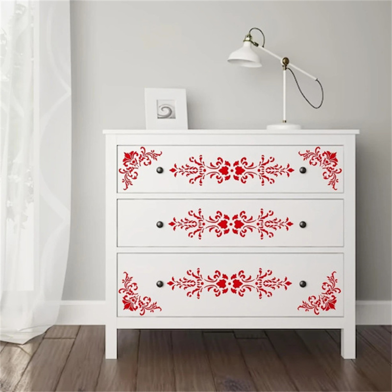 6 шт. трафаретов с цветочными  – обзор и цена Art Craft Furniture