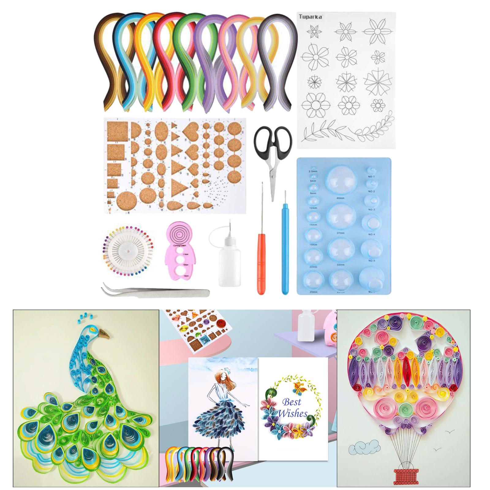 Бумажные полоски, инструмент д – обзор и цена Quilling Paper Strips