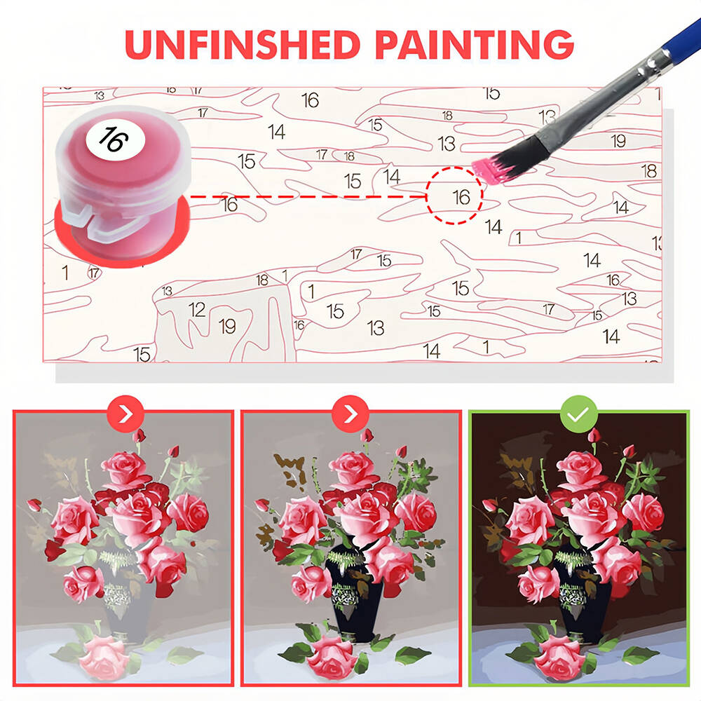 Картина маслом по номерам горн – обзор и цена Unique Art Craft