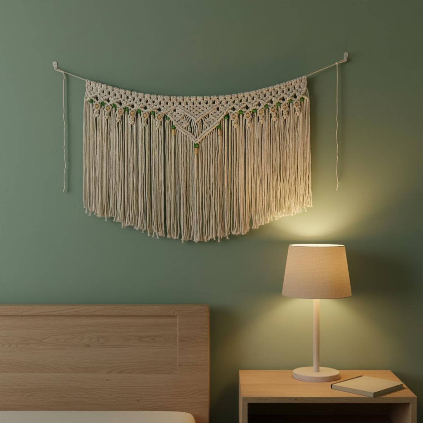 Декоративный настенный гобелен – обзор и цена Macrame Cord Cotton