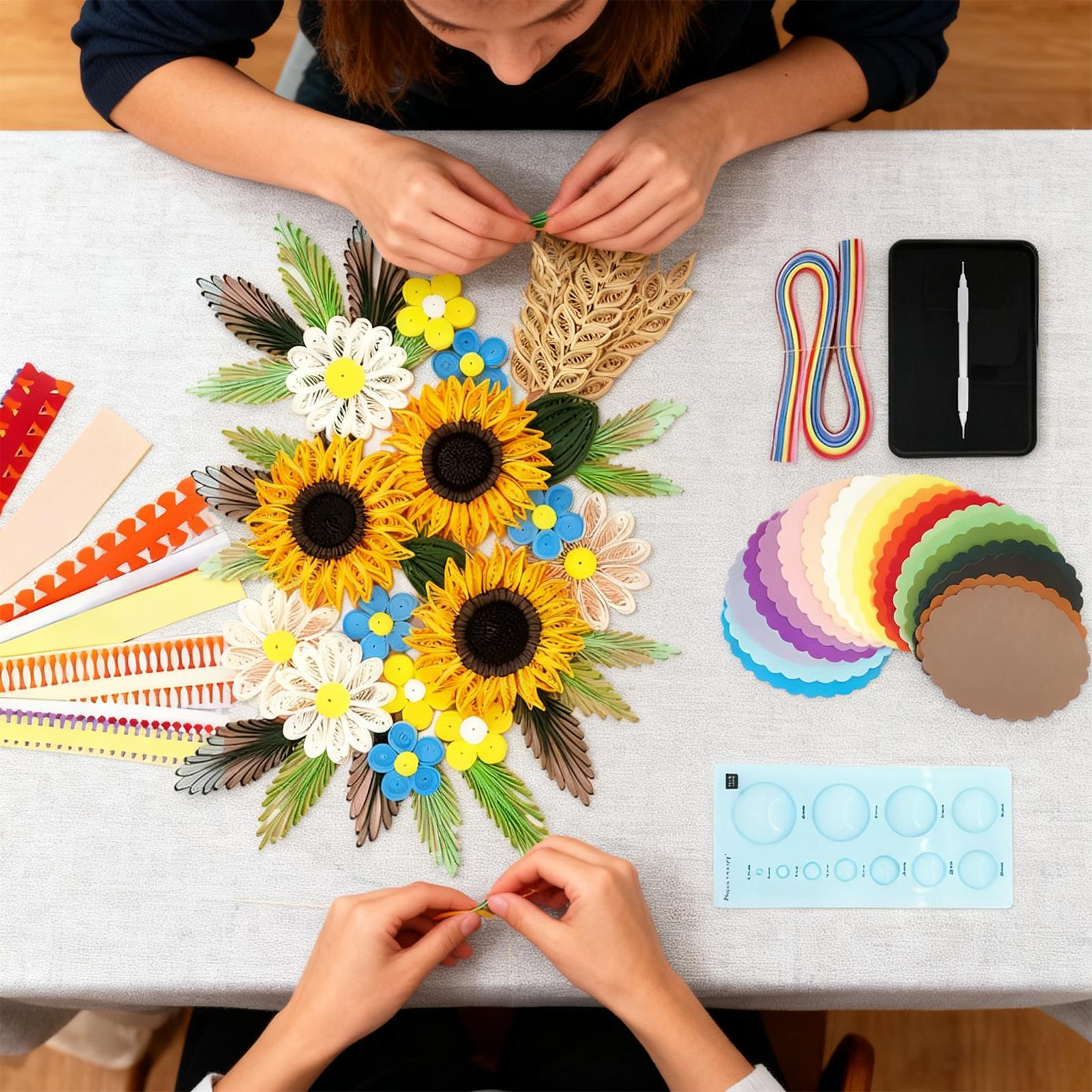 Бумажные инструменты для квилл – обзор и цена Quilling Paper Strips