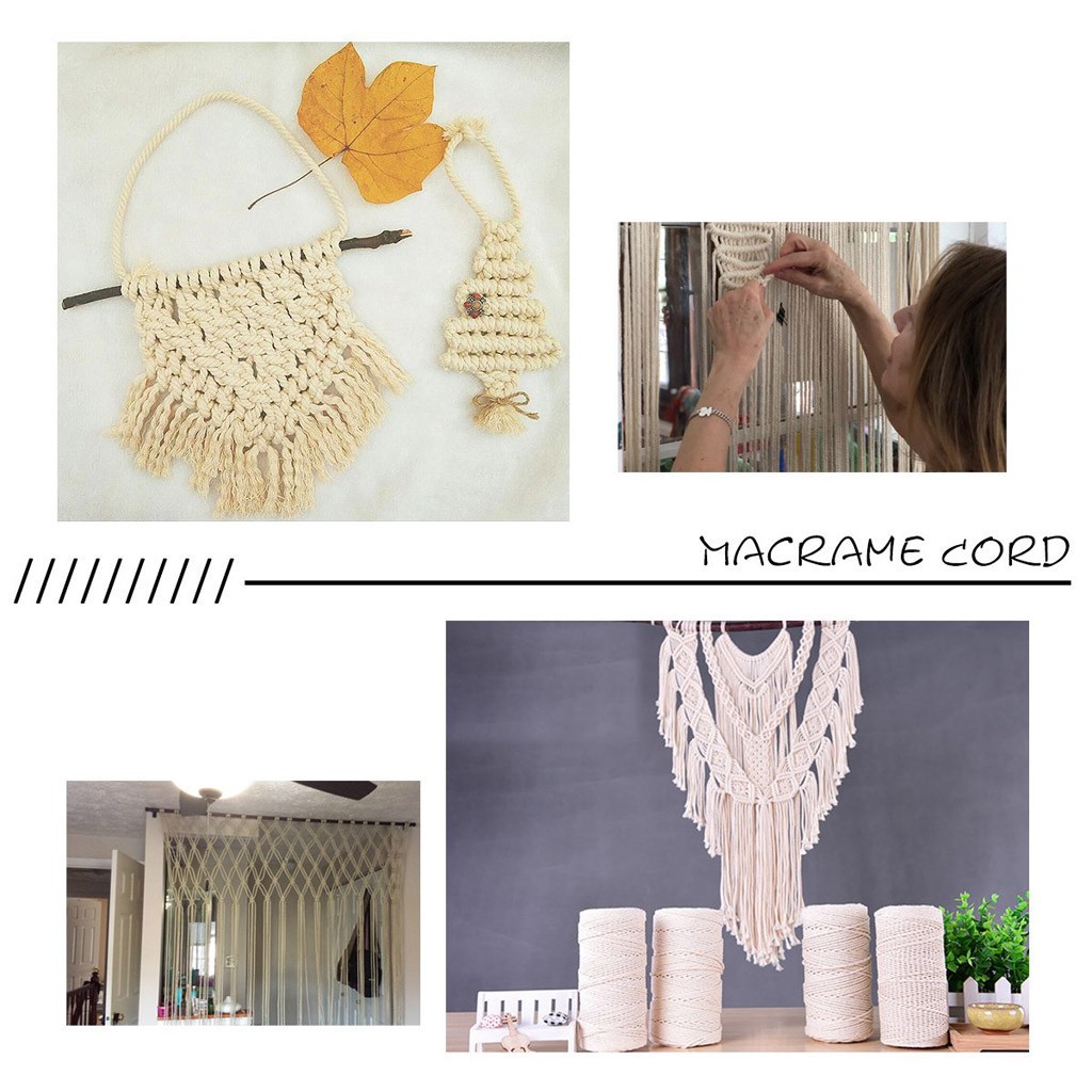 Макраме веревка 2 мм 200 м нат – обзор и цена Macrame Cord Cotton