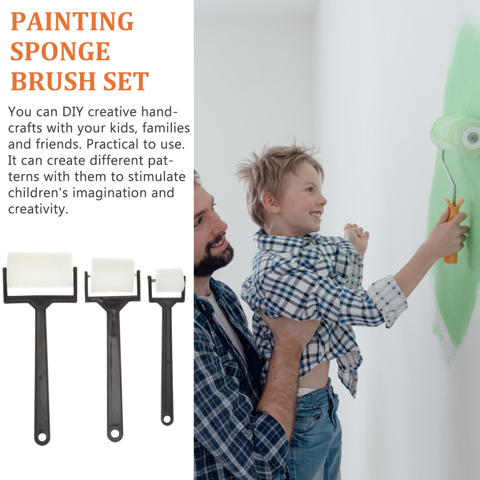 Набор из 15 губчатых кистей дл – обзор и цена Art Craft Preschool