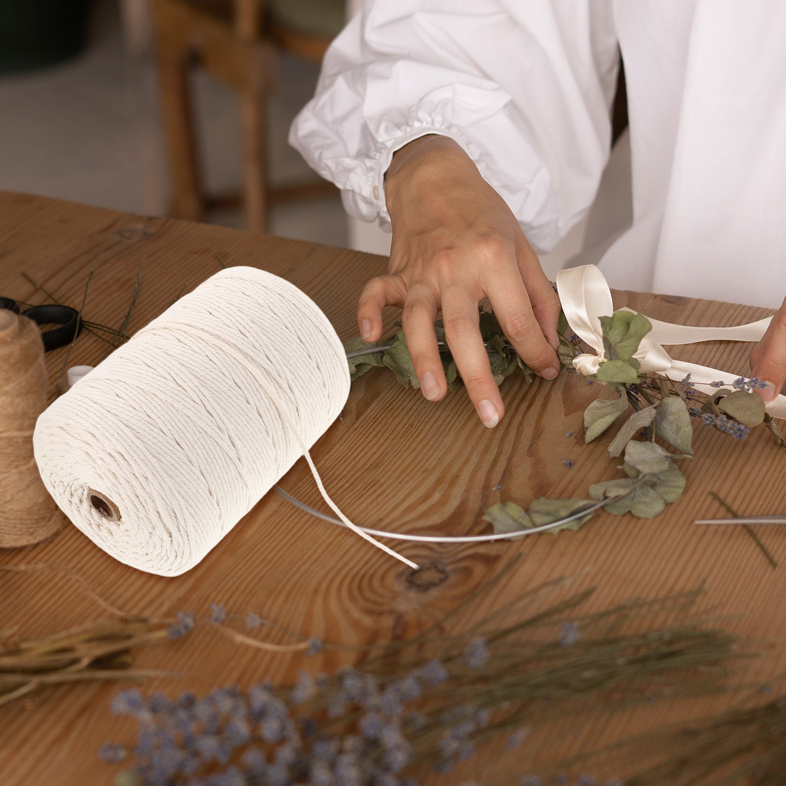 1 рулон толстого мягкого хлопк – обзор и цена Macrame Cord Cotton