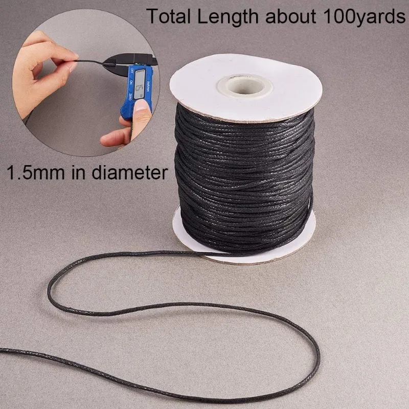 1 рулон, 100 ярдов, вощеный шн – обзор и цена Macrame Cord Cotton